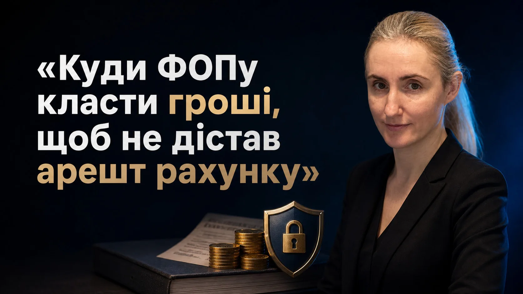 Ілюстрація до статті «Куди ФОПу класти гроші, щоб не дістав арешт рахунку»